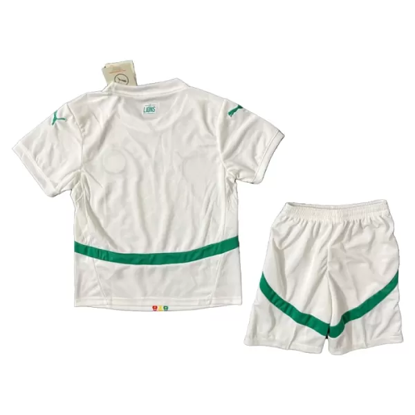 Günstige Senegal Kindertrikot Heim 2024/25 Kurzarm