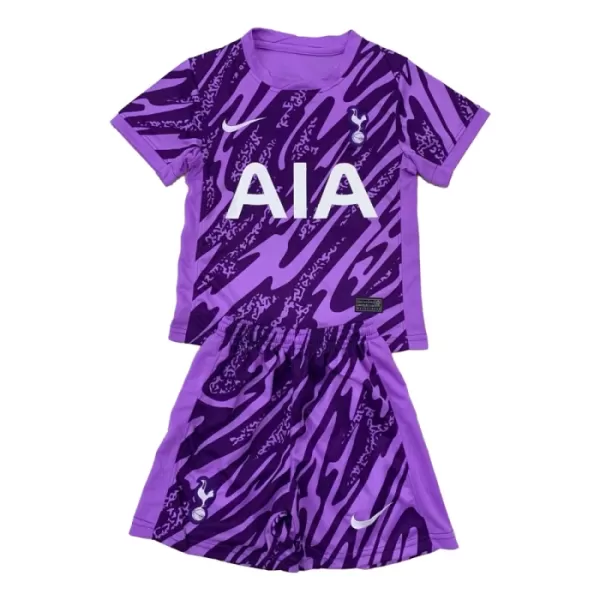 Günstige Tottenham Hotspur Torwart Kindertrikot 2024/25 Kurzarm Lila