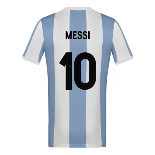 Günstige Argentinien Messi 10 Kindertrikot Jubiläum 2024 Kurzarm