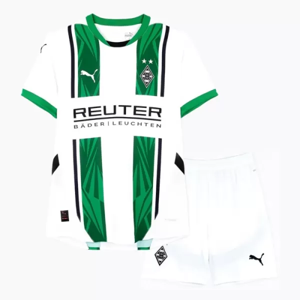 Günstige Borussia Mönchengladbach Kindertrikot Heim 2024/25 Kurzarm