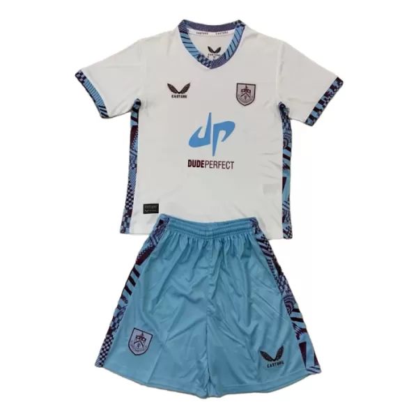 Günstige Burnley FC Kindertrikot Ausweich 2024/25 Kurzarm