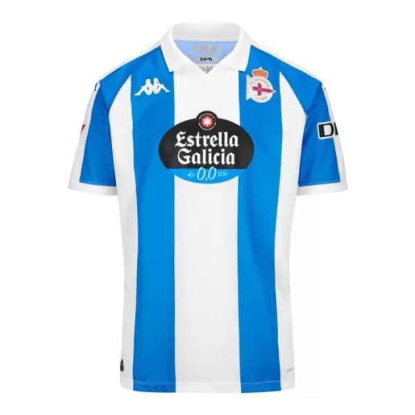 Günstige Deportivo de La Coruna Herrentrikot Heim 2024/25 Kurzarm