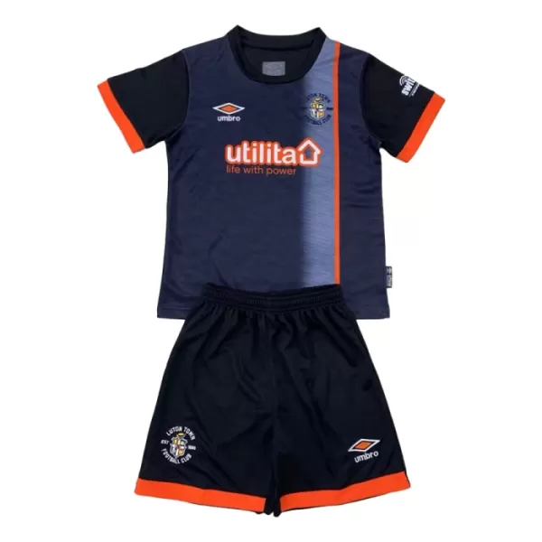 Günstige Luton Town Kindertrikot Auswärts 2024/25 Kurzarm