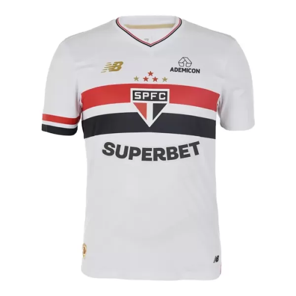 Günstige São Paulo Herrentrikot Heim 2025/26 Kurzarm