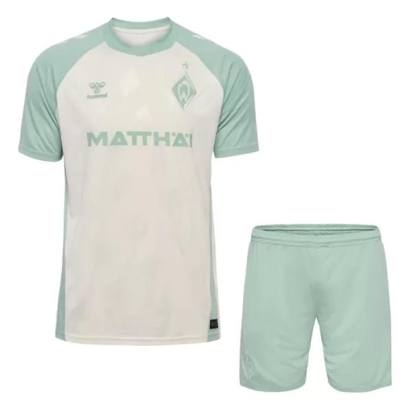 Günstige Werder Bremen Kindertrikot Auswärts 2024/25 Kurzarm