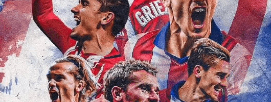 Griezmann wurde zum besten Torschützen aller Zeiten von Atlético Madrid gekürt